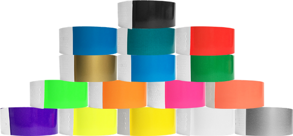 Genesis 1" Litter Free Biodegradeable Solid Color Wristbands