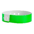 Vinyl 3/4" x 10" L-Shape Snapped Solid wristbands