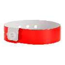 Vinyl 3/4" x 10" L-Shape Snapped Solid wristbands